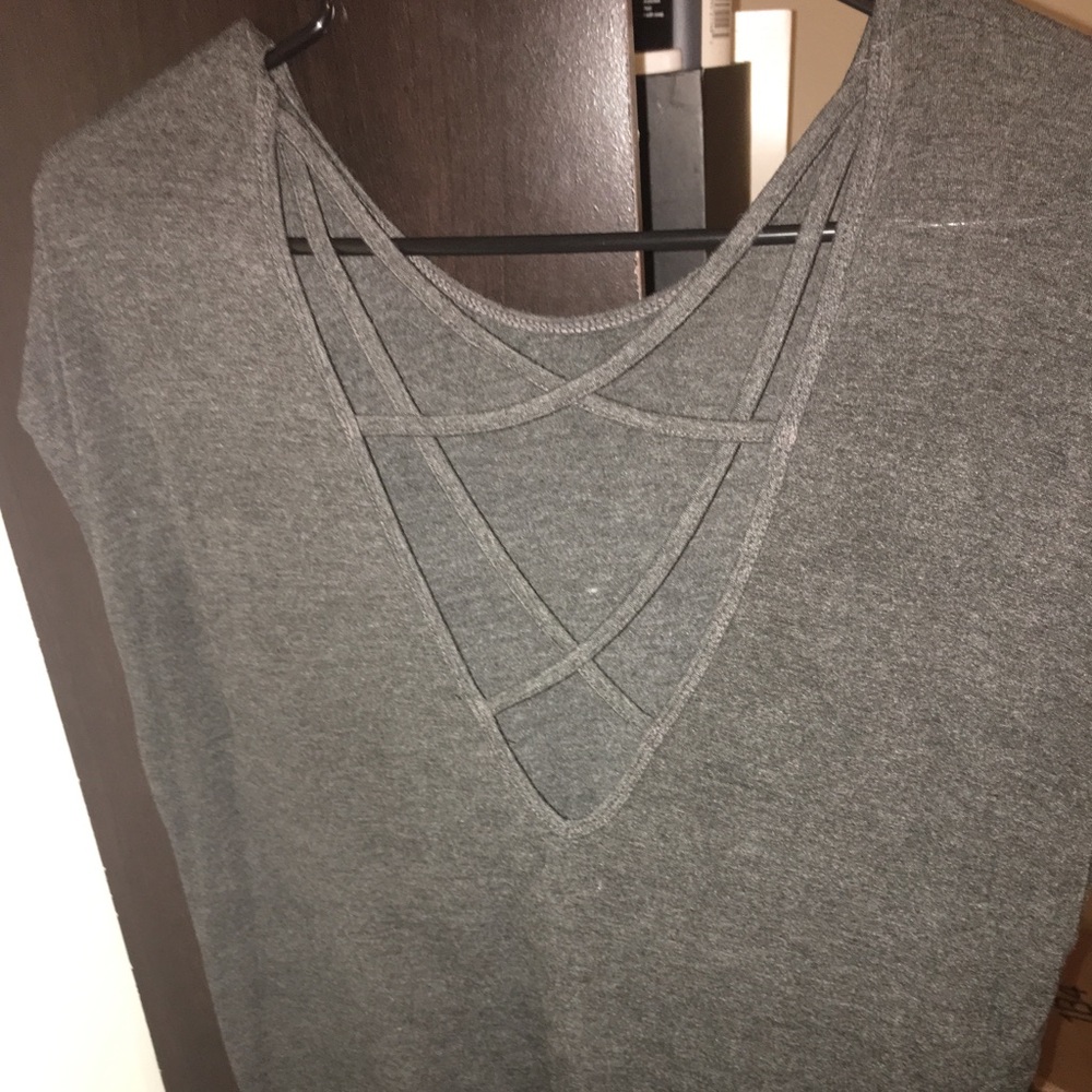 Hollister Tee with strappy back